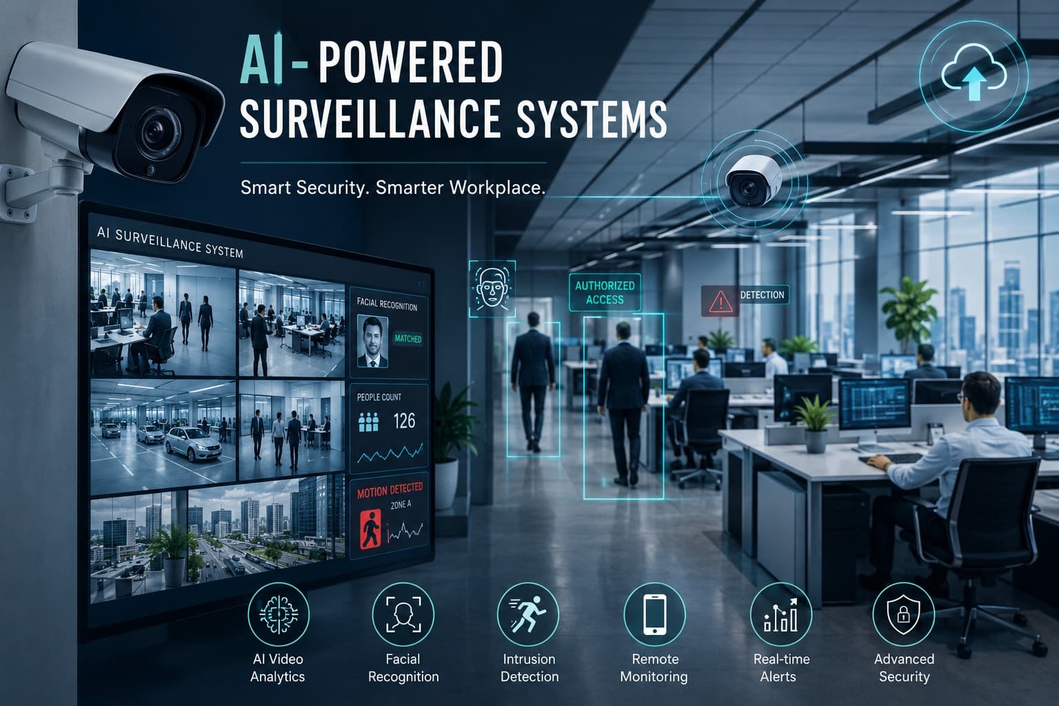 Why Smart Offices in UAE Are Switching to AI-Powered Surveillance Systems