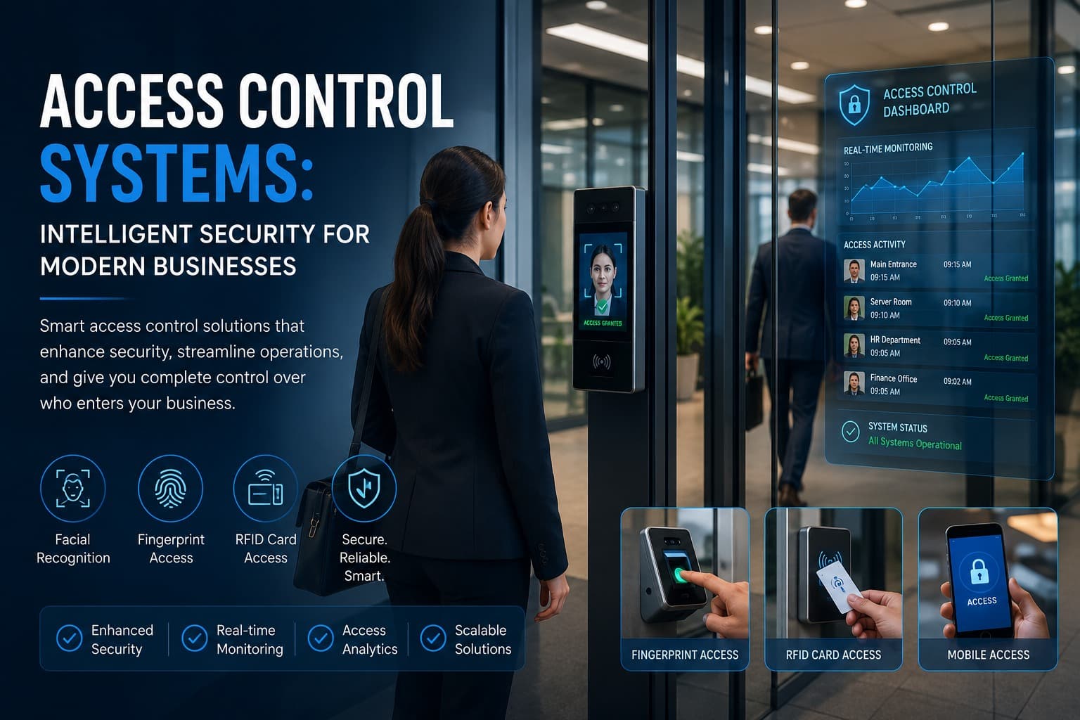 Access Control Systems: Intelligent Security for Modern Businesses